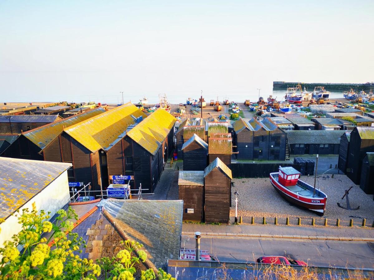 Hastings Old Town Tackleway Privileged Sea Views Whole House 3 Beds Bagian luar foto